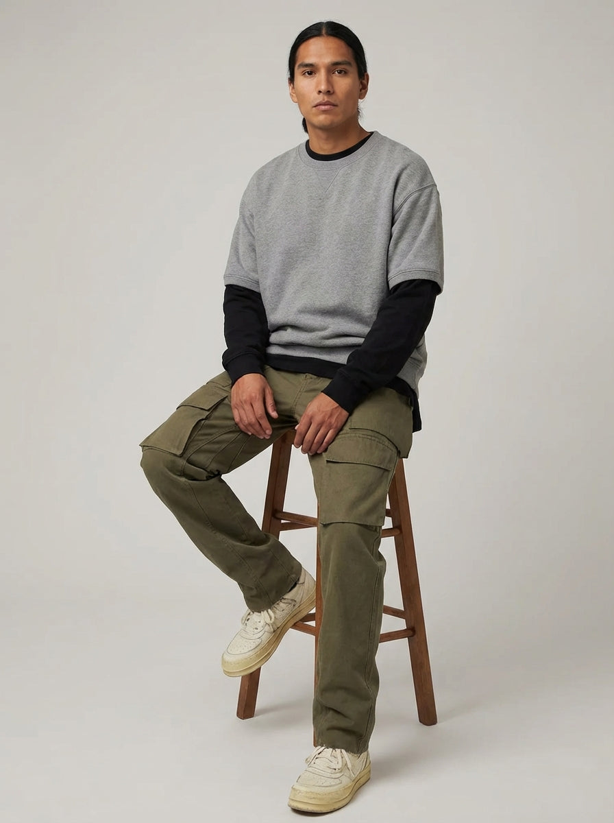 Men's Cargo Pants Wide Leg | Work Style