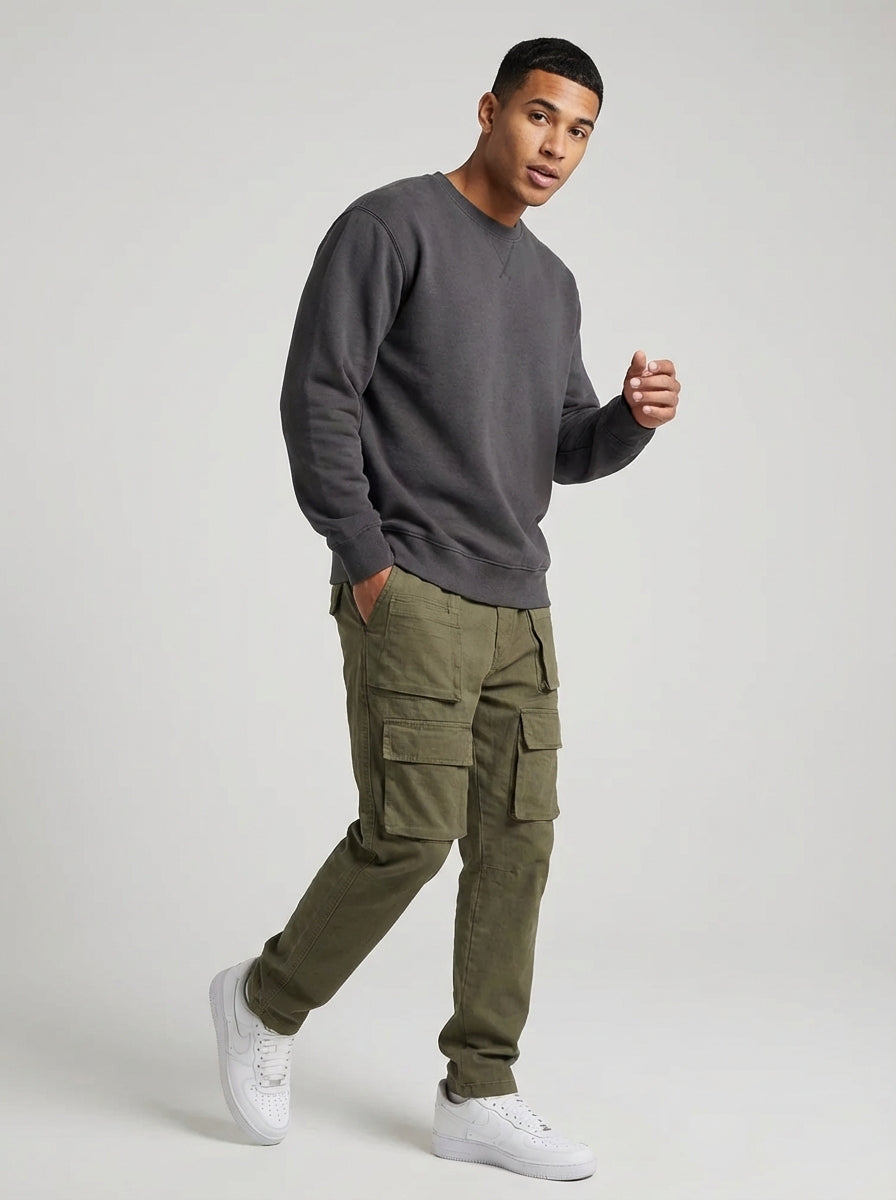 Men's Cargo Pants Wide Leg | Work Style
