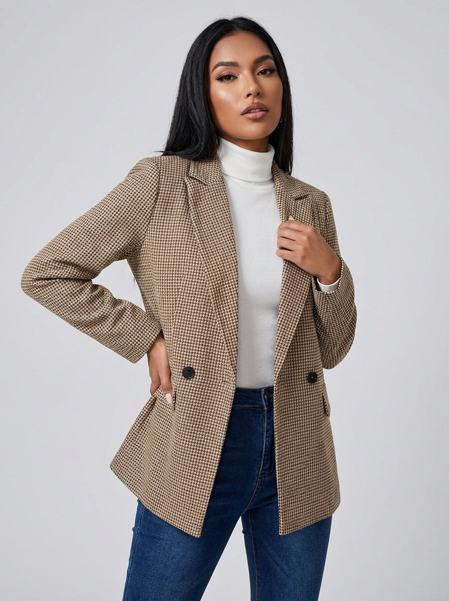Women's Coat Double Button | Long