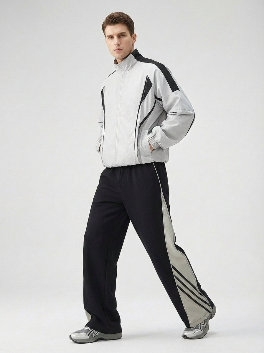 Men's Wide Leg Pants Baggy | Running Style