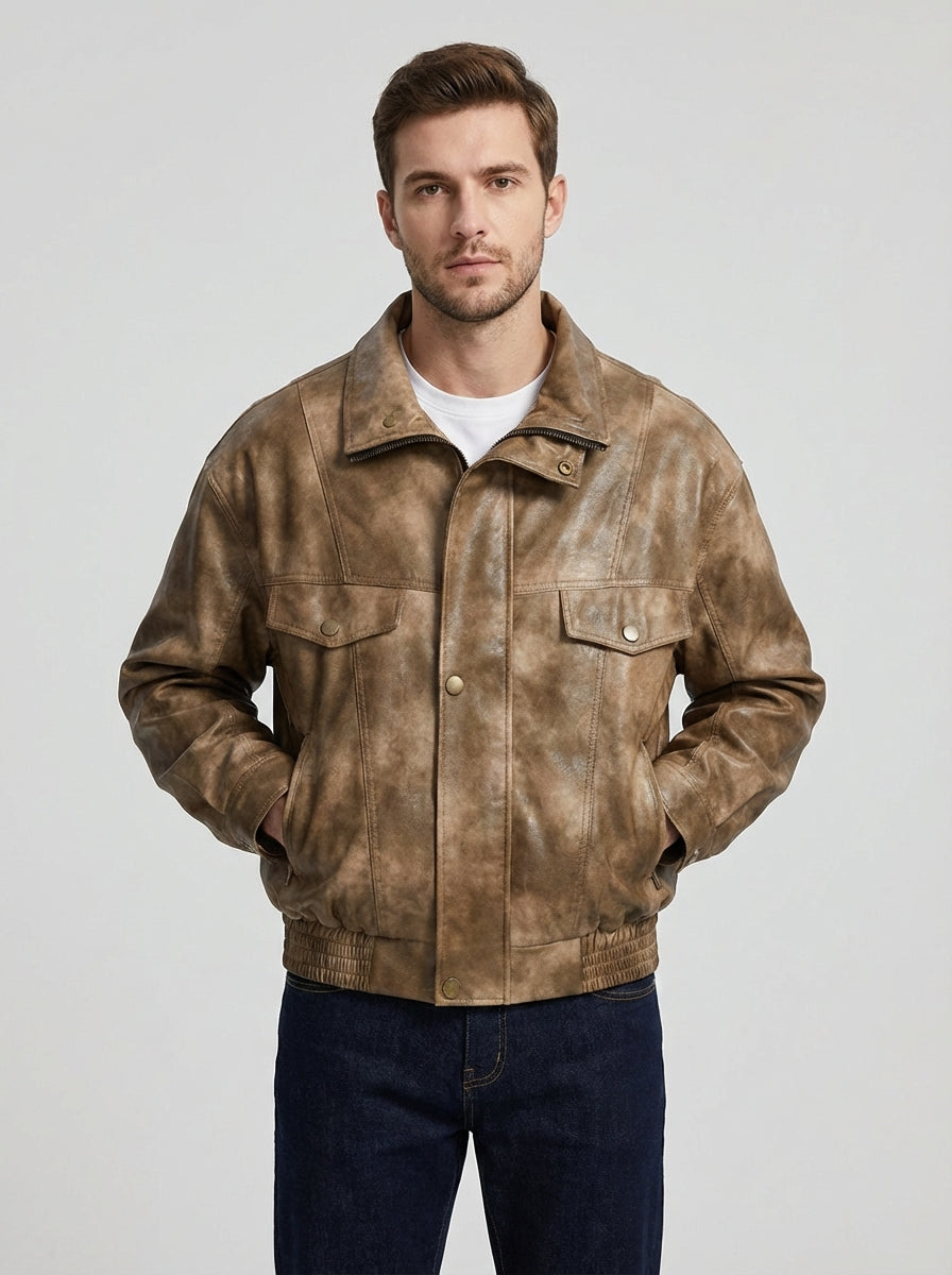 Men's Jacket Zip Front | Vintage Style